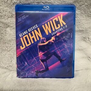 John Wick Chapters 1 2 3 Blu Ray DVD Digital Bundle Deal Available On DVD's